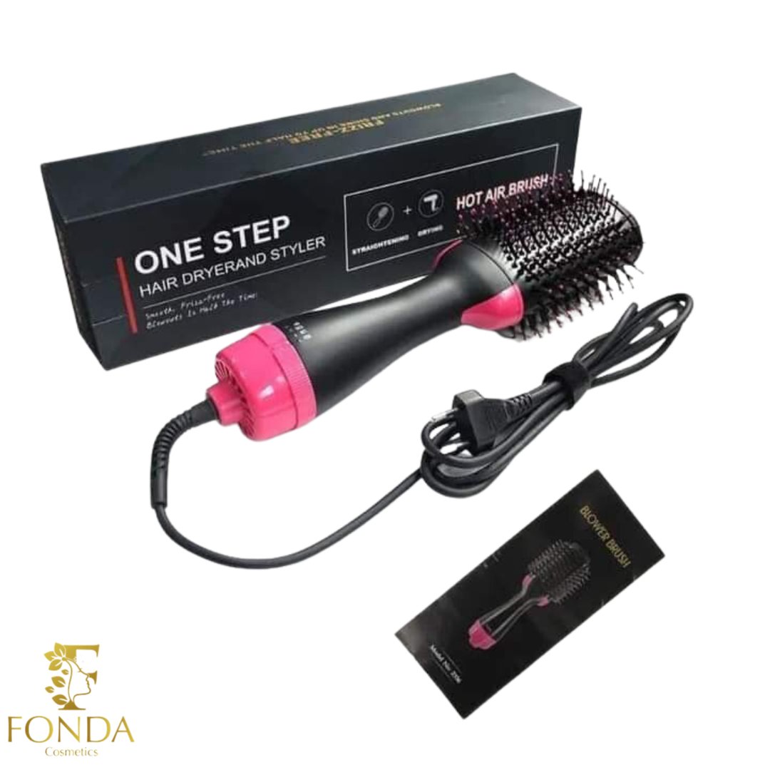 فرشاة مجفف ومصفف الشعر ون ستب One Step Hair Dryerand Styler 2000W - Fonda Cosmetics