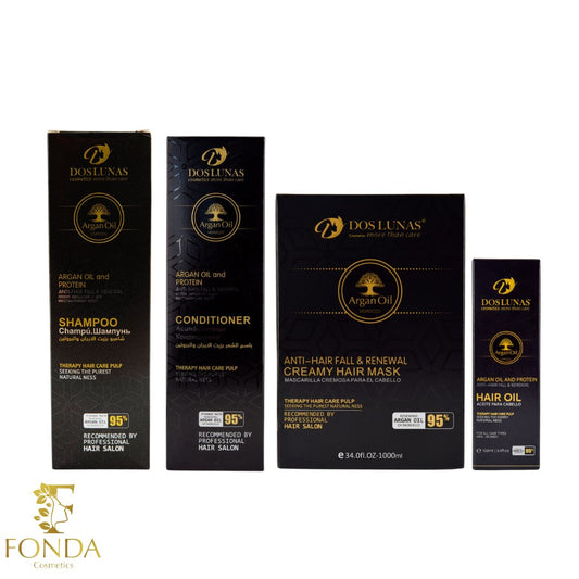 البكج الرباعي بزيت الأرجان من دوس لوناس - Fonda Cosmetics