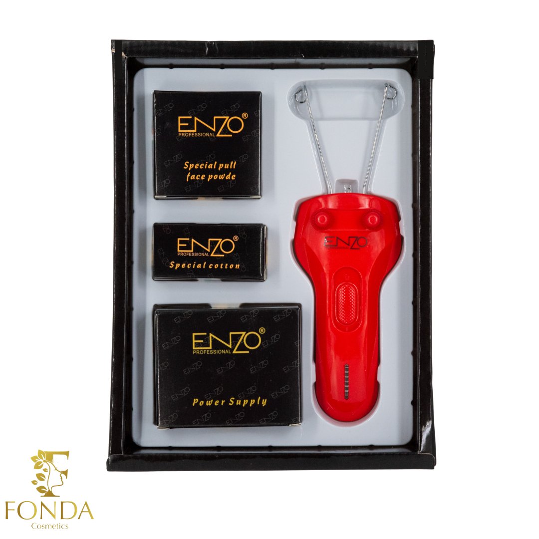 جهاز نزع الشعر بالخيط من إنزو - Enzo Professional . - Fonda Cosmetics