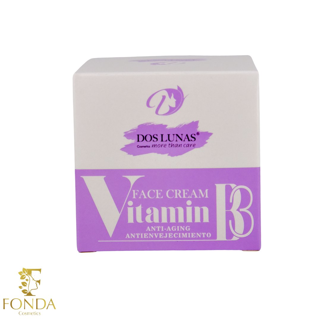 كريم الوجه فايتمين بي ثري دوس لوناس DosLunas Vitamin B3 Face Cream - Fonda Cosmetics