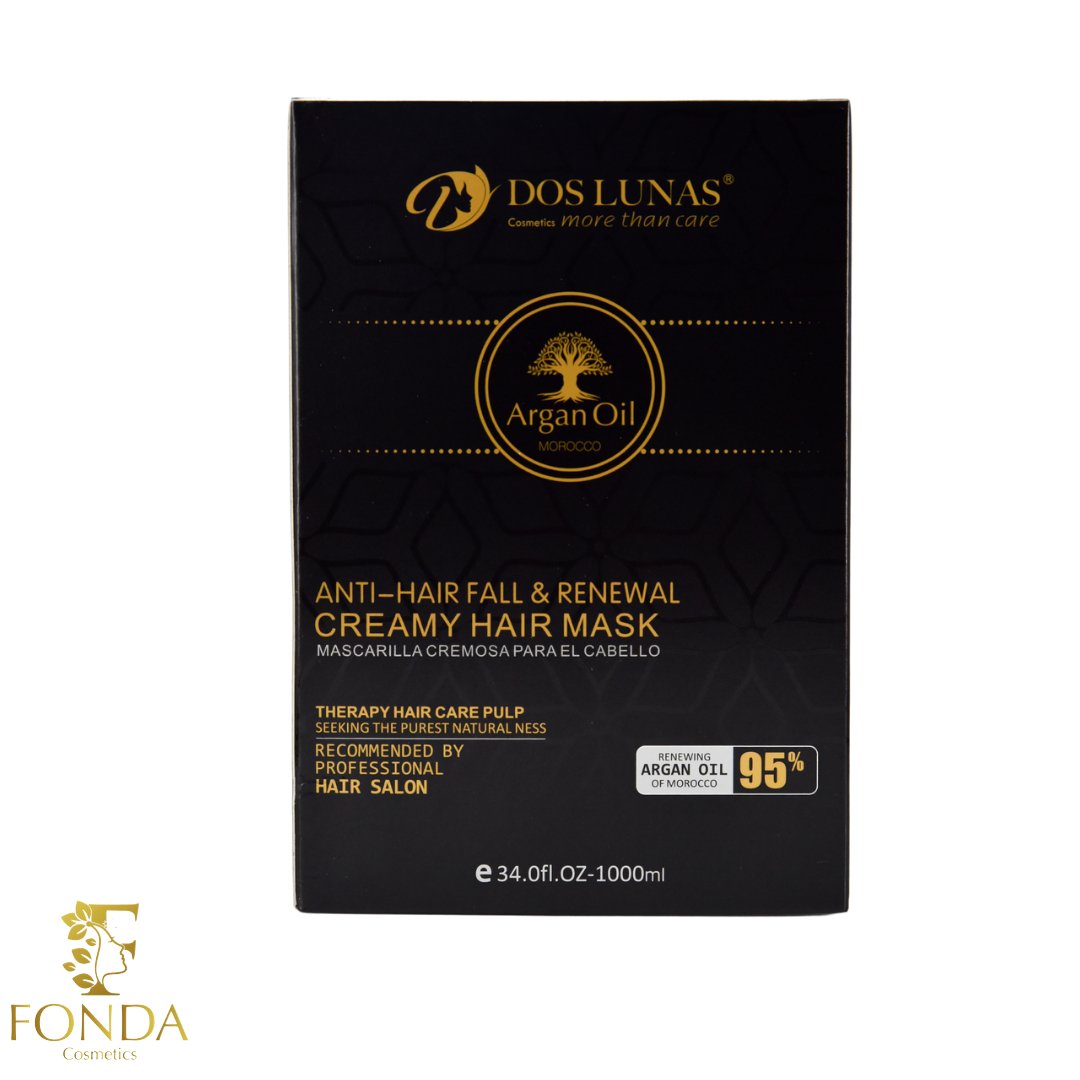 ماسك الشعر بزيت الأرجان دوس لوناس DosLunas Argan Oil Hair Mask - Fonda Cosmetics