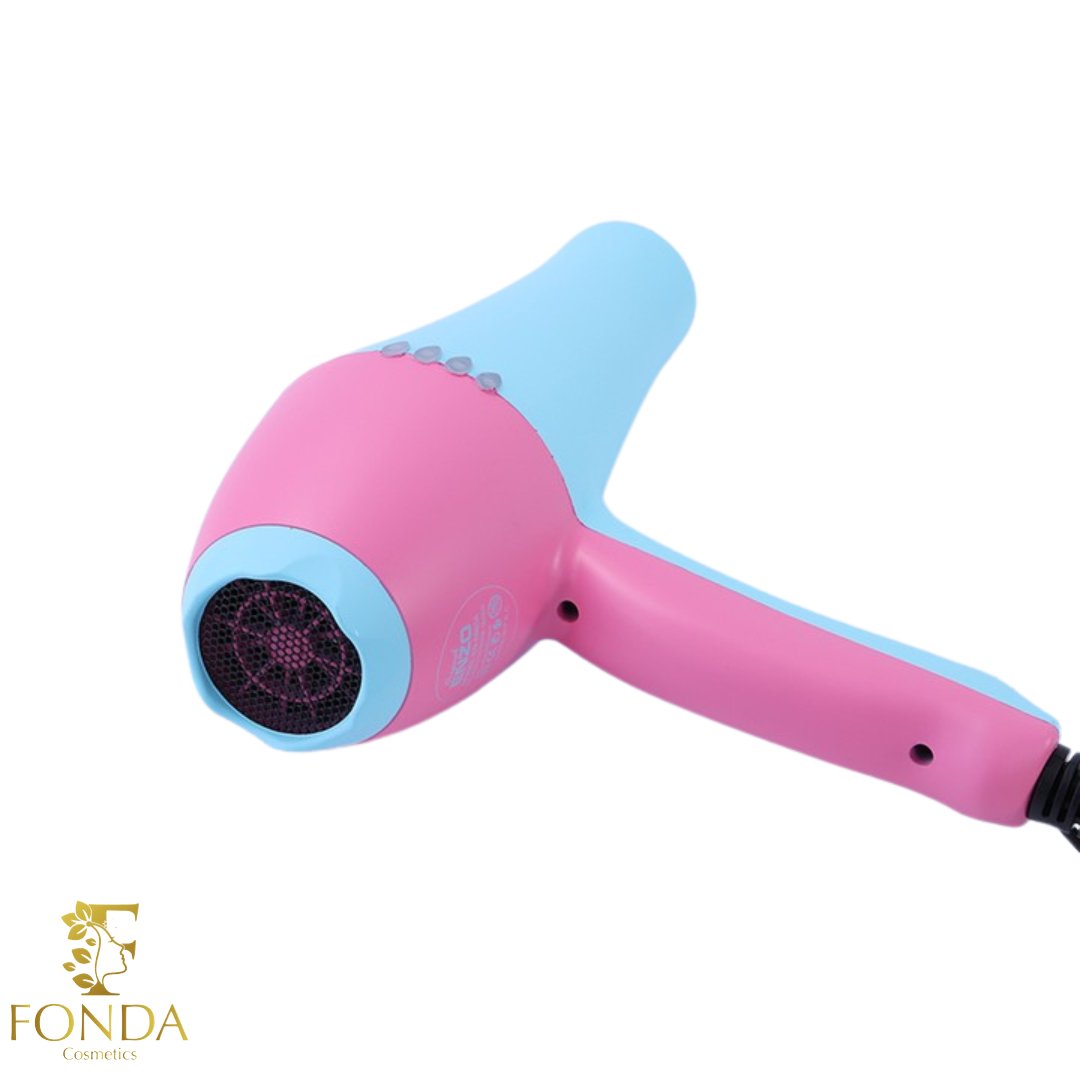 سشوار إنزو الجديد إصدار باربي Enzo Barbie Hair Dryer - Fonda Cosmetics