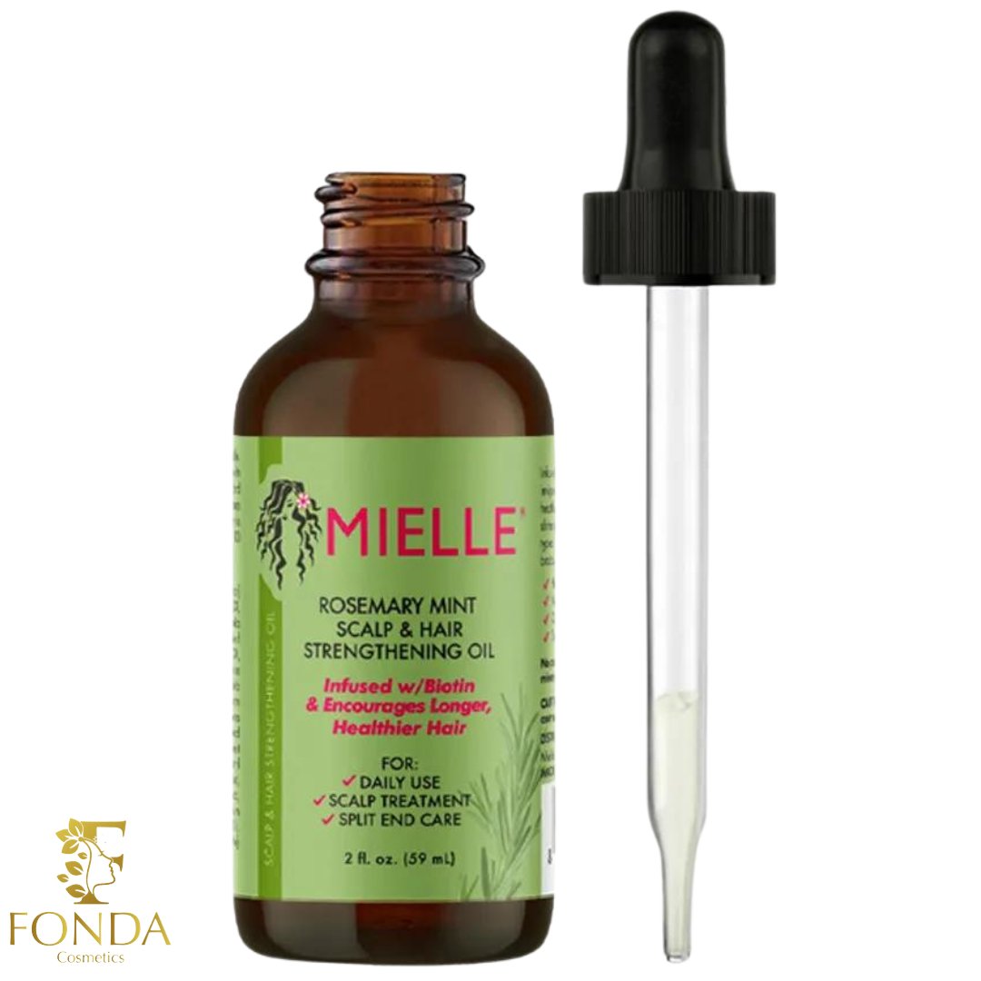 زيت إكليل الجبل والنعناع - Mielle Rosemary & Mint Hair Oil - Fonda Cosmetics